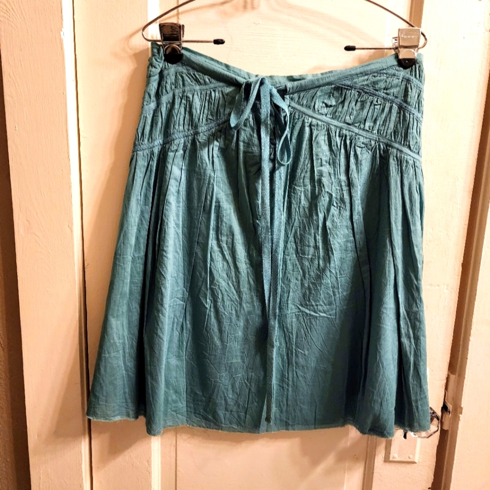 Women's Lux Skirt, Green, Size 7